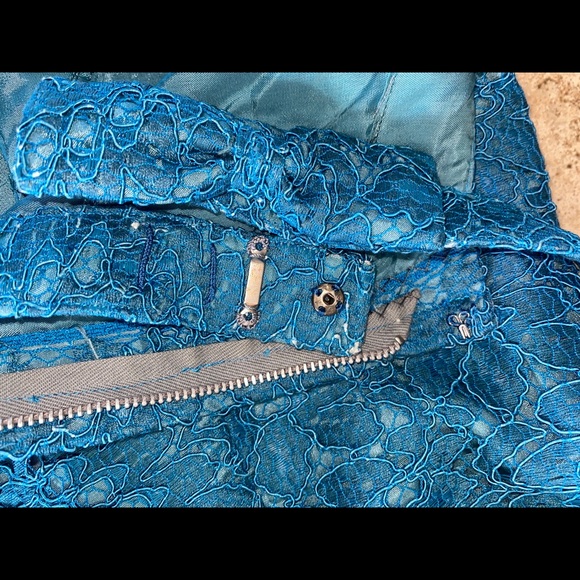 Vintage custom teal sheath and jacket - Picture 14 of 16